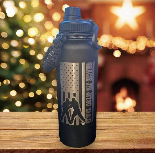 40oz Personalized Insulated Stainless Steel Water Bottle