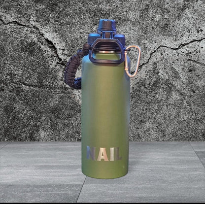 40oz Personalized Insulated Stainless Steel Water Bottle