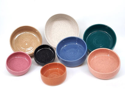 Food or Water Handmade Ceramic Dog Bowl | Pottery | Dog Feeder