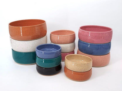Food or Water Handmade Ceramic Dog Bowl | Pottery | Dog Feeder