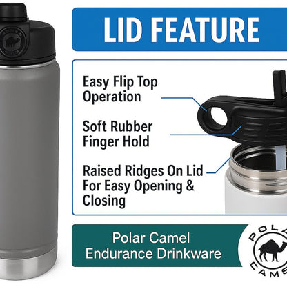 Personalized Laser Engraved Water Bottle, Stainless Steel Insulated Name Tumbler, Custom Reusable Travel Cup