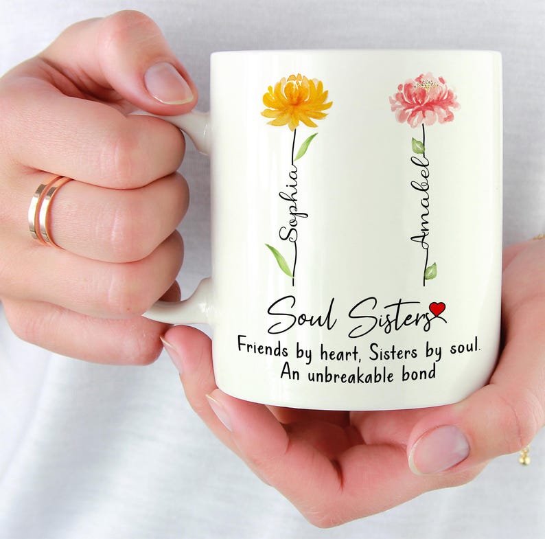 Soul Sisters Gifts, Personalized Soul Sisters Bottle Lamp, Soul Sister Gifts For Women, Sister Gifts, Best Friend Gifts, Bestie Gifts