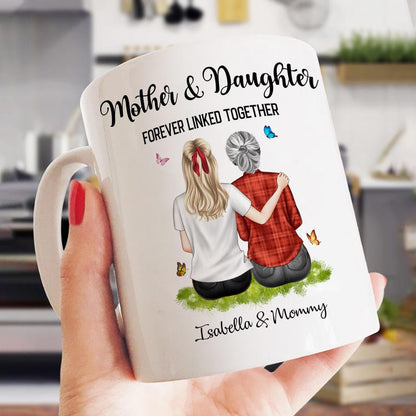 Personalized Mother & Daughter Bottle Lamp, Mothers Day Gifts For Mom, Mom Birthday Gifts, Mother Birthday Gifts, Gifts From Daughter