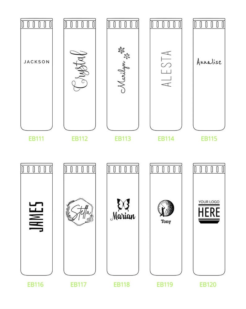 Personalized 40oz Stainless Steel Water Bottle | Custom Laser Engraved Name