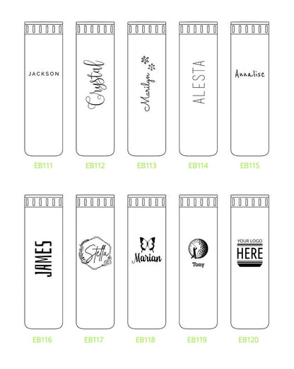 Personalized 40oz Stainless Steel Water Bottle | Custom Laser Engraved Name