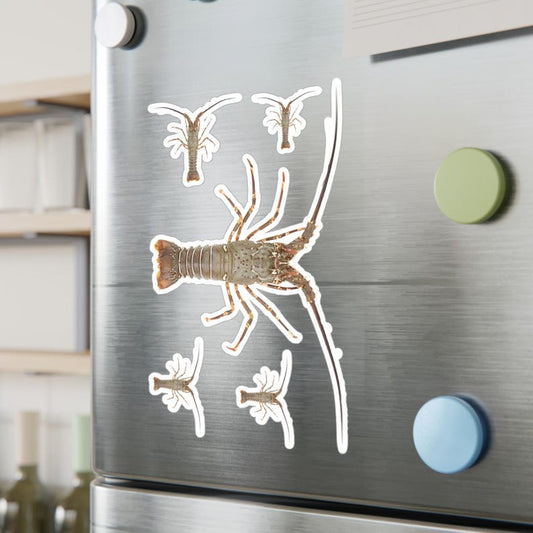 Lobster Kiss-Cut Vinyl Decals, Seafood Lover Stickers
