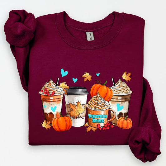 Fall Coffee Sweatshirt, Thanksgiving Sweatshirt, Gobble Shirt, Fall Shirt, Thanksgiving Shirt, Turkey Shirt, Coffee Thanksgiving Sweatshirt