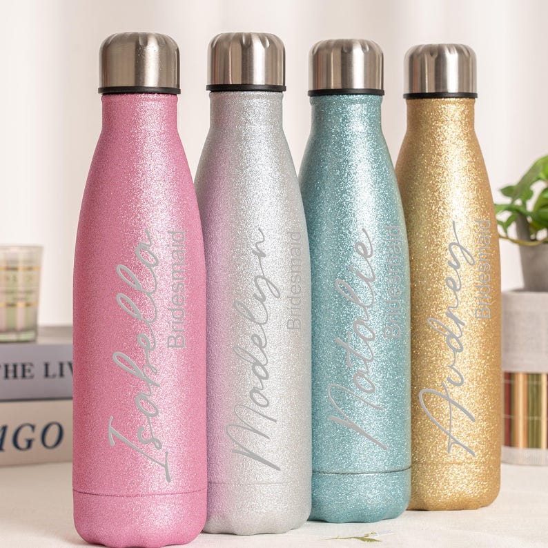 Personalized Insulated Water Bottle,Insulated Stainless Steel Bottle,Bachelorette Party Gift,Travel Tumbler,Mother's Day Gift  2603