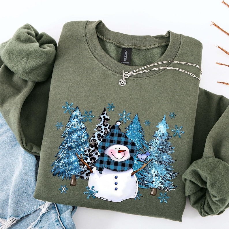 Snowman T-Shirt, Christmas Snowman Shirt, Funny Christmas Tee Shirt, Snowman With Shirt, Christmas Gift For Women, Xmas Holiday Tshirt