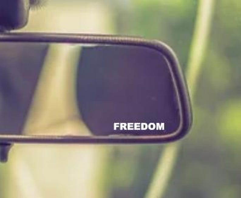 Tiny Freedom Sticker, Freedom Sticker for Car, American Freedom Sticker, Freedom Decal, Car Accessory Stickers, Eject Sticker