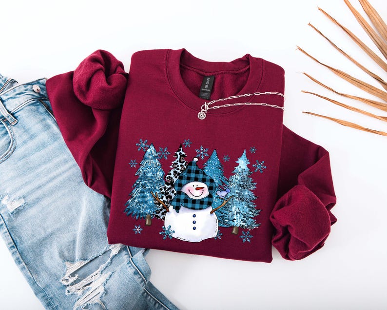Snowman T-Shirt, Christmas Snowman Shirt, Funny Christmas Tee Shirt, Snowman With Shirt, Christmas Gift For Women, Xmas Holiday Tshirt