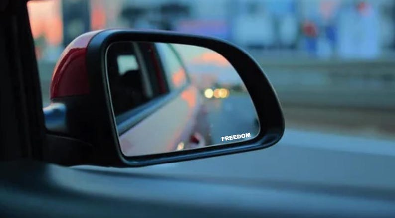 Tiny Freedom Sticker, Freedom Sticker for Car, American Freedom Sticker, Freedom Decal, Car Accessory Stickers, Eject Sticker