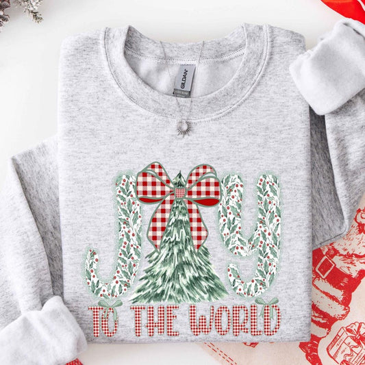 Joy To the World Sweatshirt, Christian Christmas Shirt, Joy to the World Tshirt, Christmas Gifts for Family, Women Xmas T Shirt