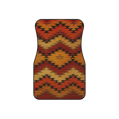 Sunset Trails Native Custom Design Car Floor Mats, Personalized Interior Decor, Set of 4