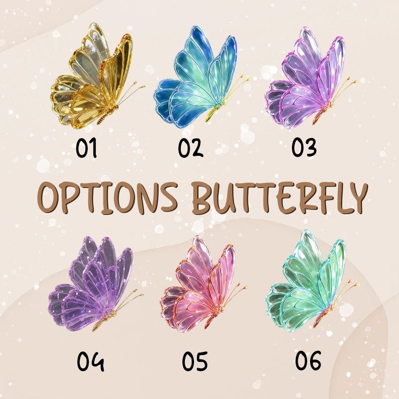Custom Sisters Butterfly Ornament, Personalized Friendship Christmas Gift