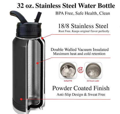Personalized Disney Water Bottle, Mickey Minnie Disney Castle Cruise Engraved Stainless Steel Tumbler, Disney 2026 Family Cups
