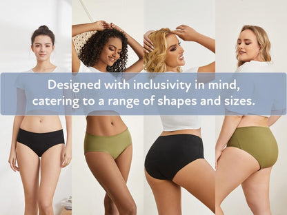 Period Swim Bottoms, Teen Women, Recycled Nylon, UPF50+