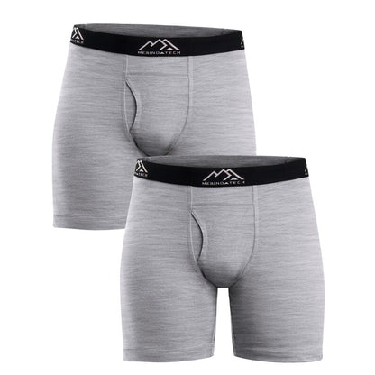 Merino Wool underwear mens boxer briefs, boxers shorts for men undergarment, underpants, boxershorts