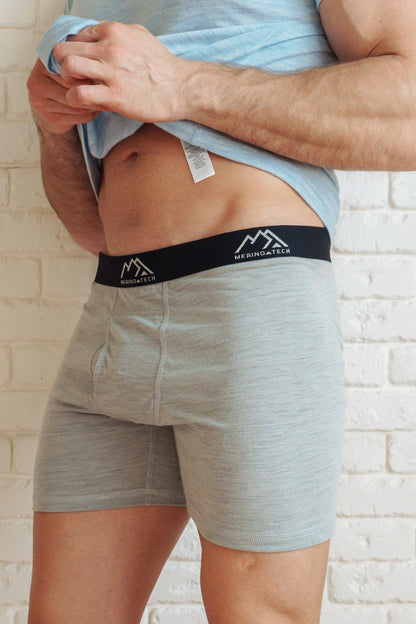 Mens Underwear: merino wool boxer briefs, mens trunk boxer shorts, undergarment, boxershorts, underpants