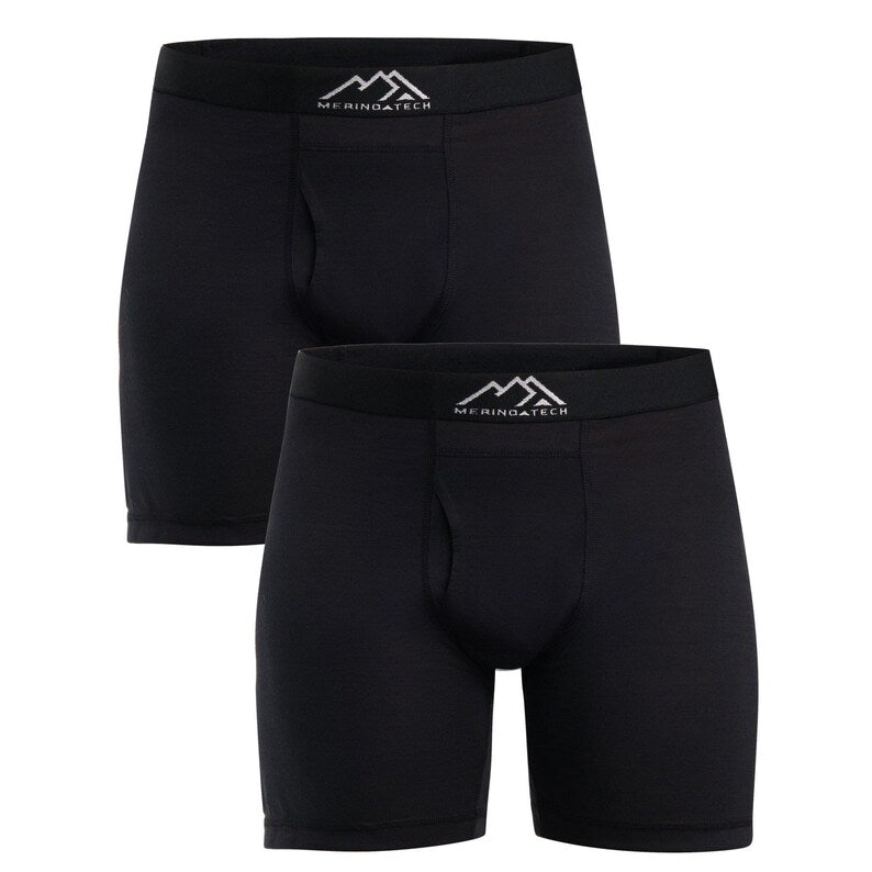 Merino Wool Boxer Shorts for Men, Boxer briefs, mens trunk underwear, undergarment, underpants, boxershorts