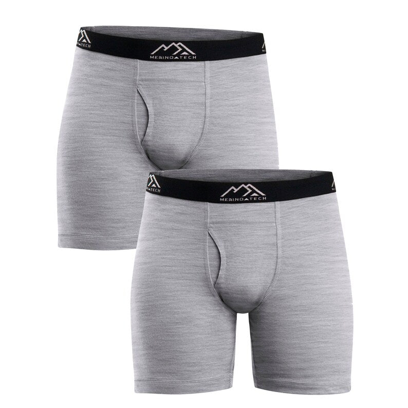 Merino Wool Boxer Shorts for Men, Boxer briefs, mens trunk underwear, undergarment, underpants, boxershorts