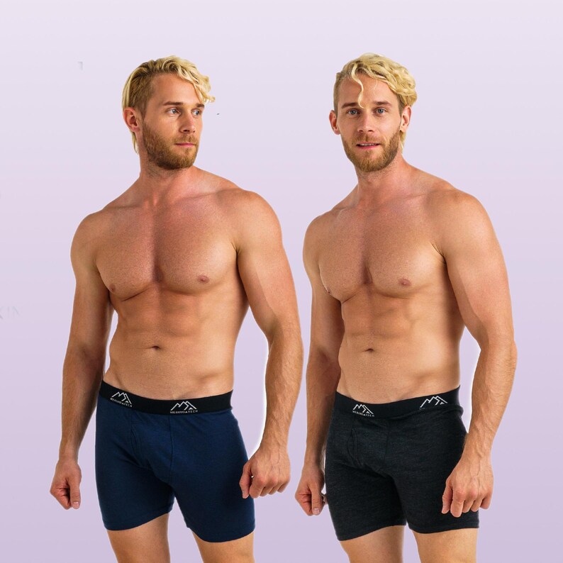 Boxer shorts for men, mens boxer briefs, undergarment, underwear merino wool underpants, mens trunk