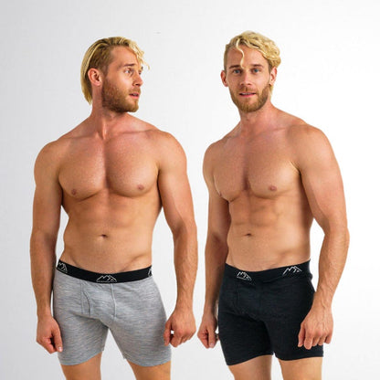 Boxer shorts for men, mens boxer briefs, undergarment, underpants, merino wool trunk underwear