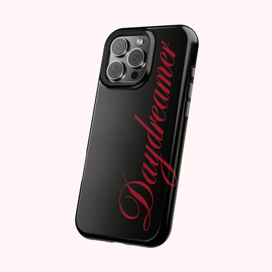 Daydreamer Script Magnetic Tough Phone Case for iPhone