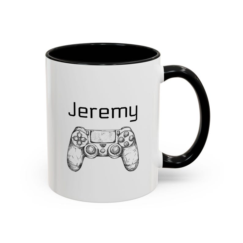Personalized Best Gamer Ever Mug, Gaming Coffee Mug, Funny Gift Perfect for Birthdays, Holidays, Colleague, Friends, Gaming Gift
