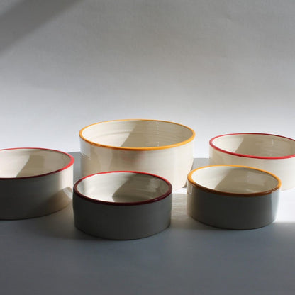 Ceramic Food and Water Bowls for Dogs and Cats