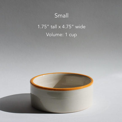 Ceramic Food and Water Bowls for Dogs and Cats