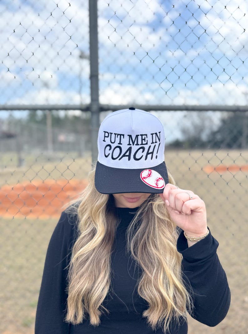 Baseball Mom Hat - Put Me In Coach - Gameday Ball Cap