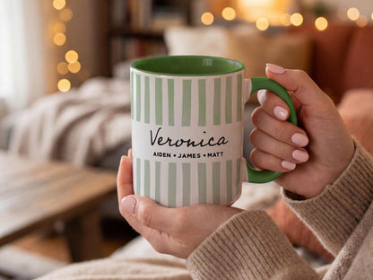 New Mom Mug, Grandma Mug, Pregnancy Announcement Gift, Custom Grandchild Name Coffee Cup, New Parent Gift, Mother's Gift, Future Mom Gift