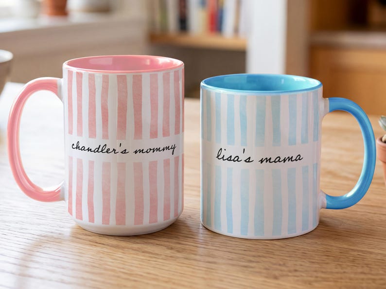 New Mom Mug, Grandma Mug, Pregnancy Announcement Gift, Custom Grandchild Name Coffee Cup, New Parent Gift, Mother's Gift, Future Mom Gift
