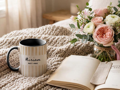 New Mom Mug, Grandma Mug, Pregnancy Announcement Gift, Custom Grandchild Name Coffee Cup, New Parent Gift, Mother's Gift, Future Mom Gift