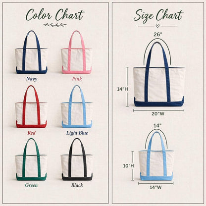 Custom Embroidered Tote Bag, Personalized Name Canvas Tote, Zipper Bag, Aesthetic Everyday Tote, Gift For Her, Personalized Embroidered Tote
