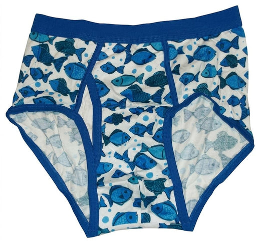 Men's Pattern / Cartoon / Colored Waistband Adult Briefs Underwear S, M, L - ABDL Undies Tighty Whities with Prints