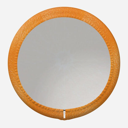 Orange Slice Spare Tire Cover, Waterproof PVC Wheel Protector (14-19 Inch)