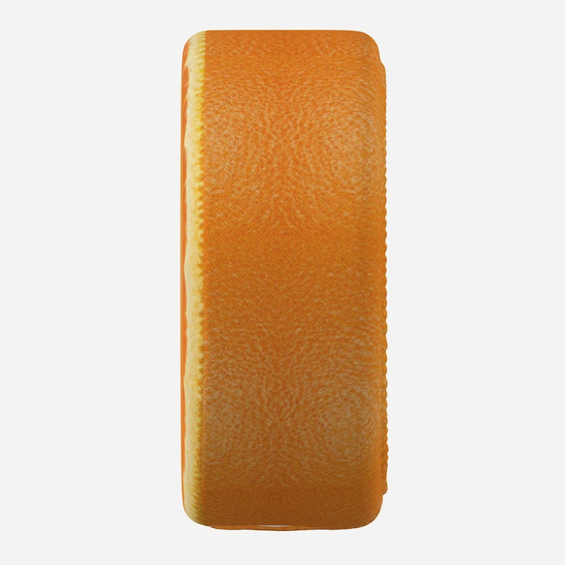 Orange Slice Spare Tire Cover, Waterproof PVC Wheel Protector (14-19 Inch)