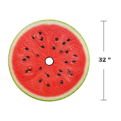 Watermelon Spare Tire Cover, Realistic Summer Jeep Wheel Protector (Backup Camera Hole)