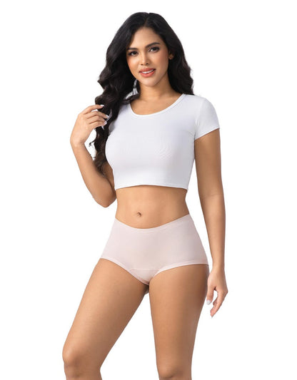 Goat Union Organic Cotton Boyleg Period Underwear for Women & Teens - Moderate Absorbency Period Panty
