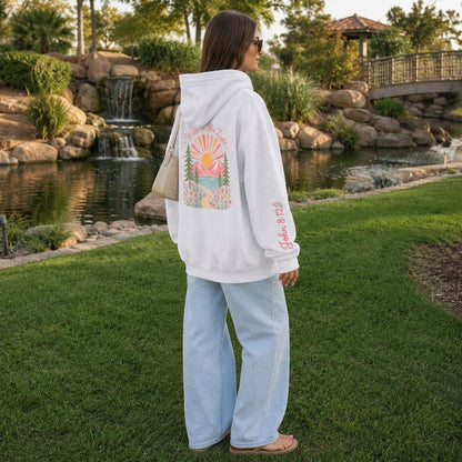 Bible Verse Hoodie Christian Sweatshirt Teen Girl Youth Camp Faith Clothing Inspirational Gift Teenage Daughter Spiritual Wear Scripture