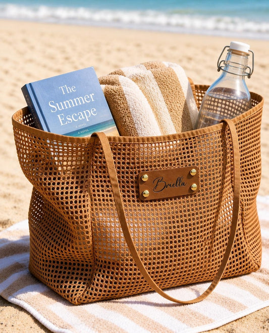 Beach Bag Girls Trip Favor, Bachelorette Gift Bag, Girls Trip Gifts Beach Tote Travel Bag for Mom, Personalized Birthday Gift for Her