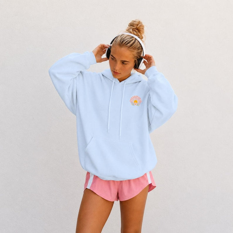 Bible Verse Hoodie Christian Sweatshirt Teen Girl Youth Camp Faith Clothing Inspirational Gift Teenage Daughter Spiritual Wear Scripture