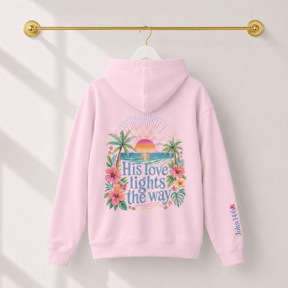 Bible Verse Hoodie Christian Women Faith Inspired Pullover Sweatshirt Teen Girl Youth Group Shirt Religious Camp Apparel Jesus Love Theme