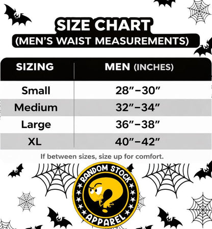 Random Stock Apparel Halloween Icons Boxer Briefs Mens Ghost Pumpkin Underwear