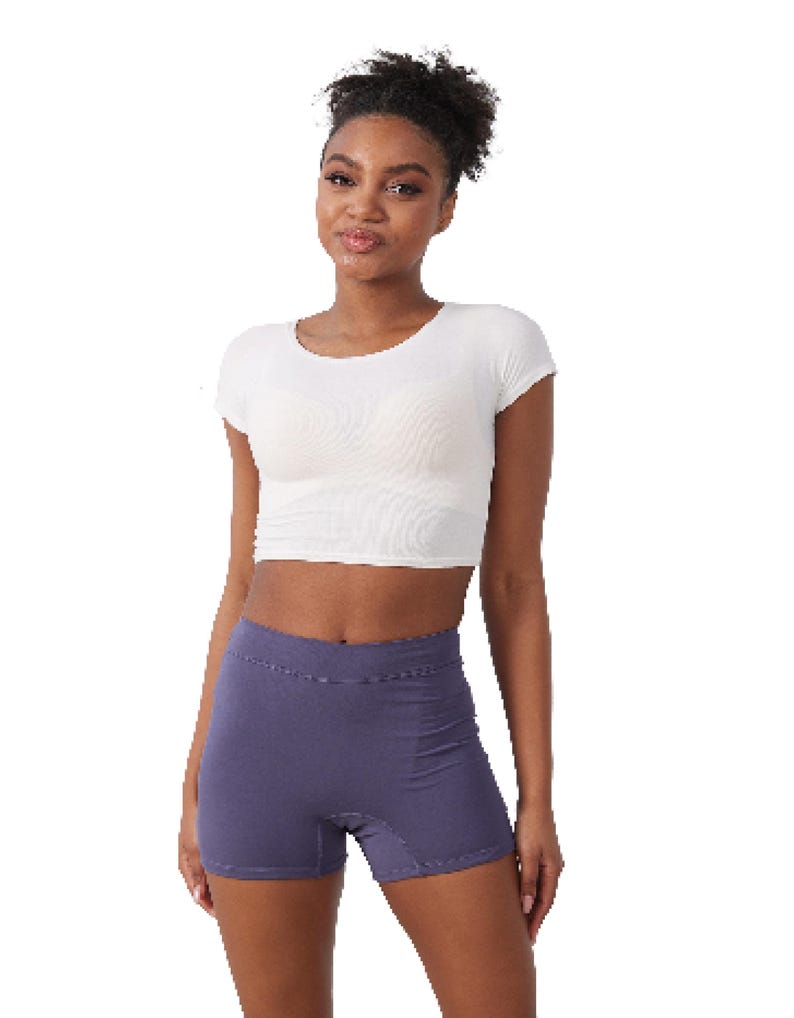 Goat Union Overnight Period Sleep Shorts: Heavy Flow, Leakproof Bamboo Viscose