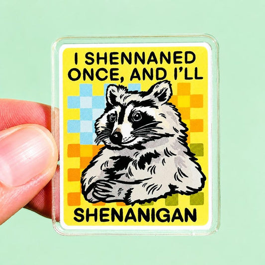 Funny Magnet Raccoon Gift Magnet Cute Trash Panda Magnet Fridge Decor Weird Gift Sarcastic Coworker Gift Cubicle Decor Magnet Locker Decor