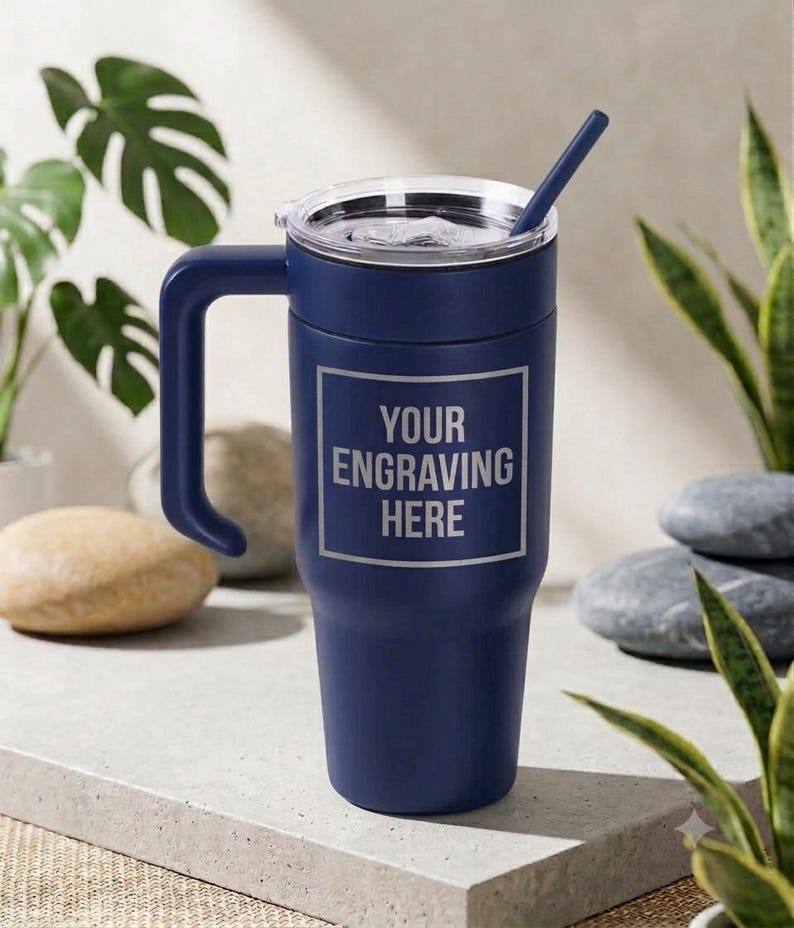 30oz Personalized Stainless Steel Tumbler