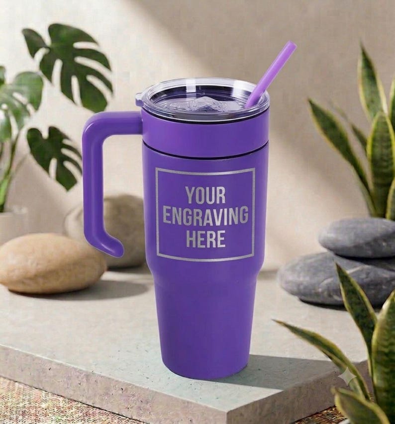 30oz Personalized Stainless Steel Tumbler